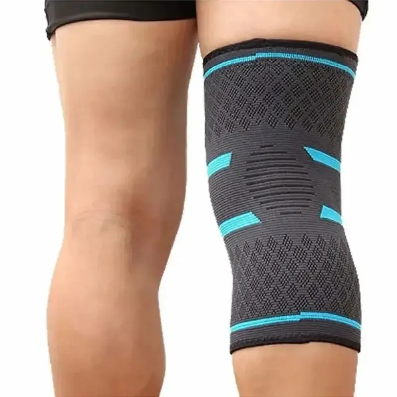 1PCS Fitness Running Cycling Knee Support Braces Elastic Nylon Sport Compression Knee Pad Sleeve for Basketball Volleyball