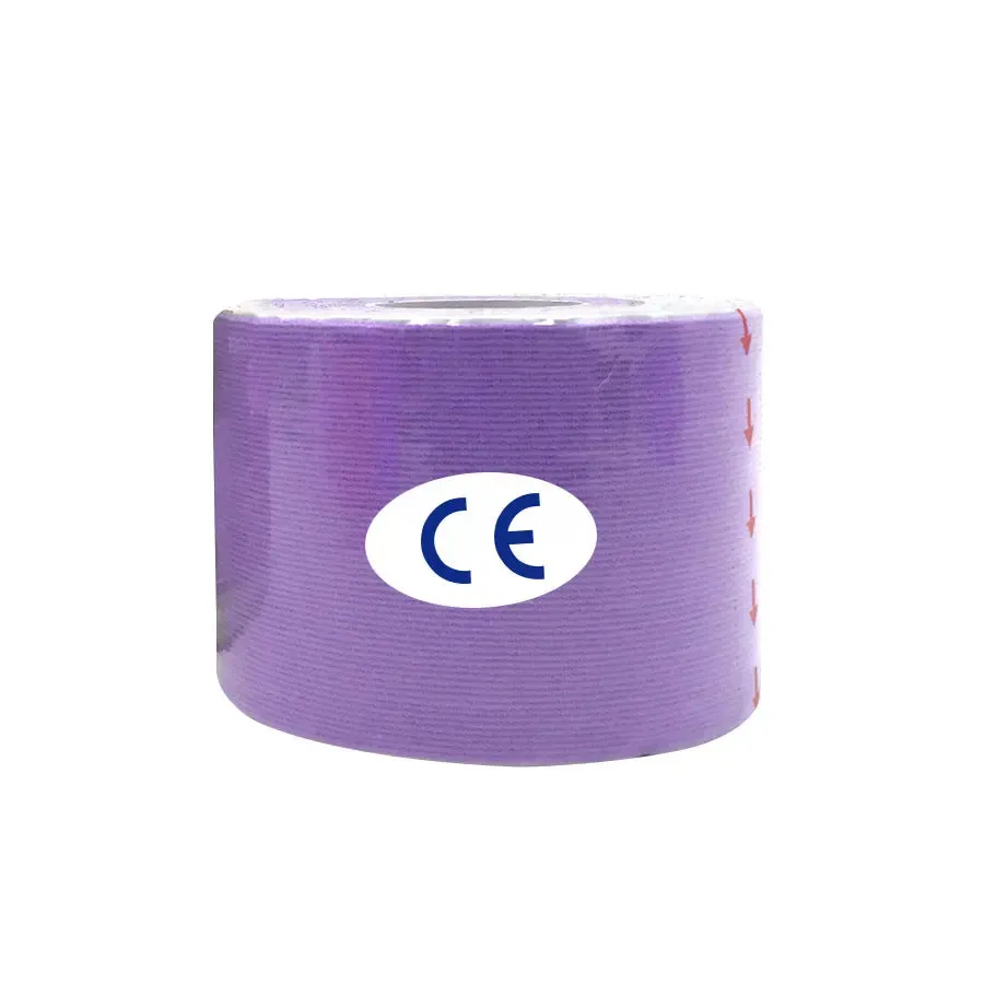 2 Sizes Sports Tape Kinesiology Muscle Body Support Bandage Cotton Elastic Adhesive Strain Injury Pain Relief Gym Knee-pad Ankle