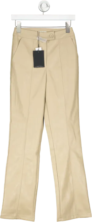 4th & Reckless Beige Wren Trousers UK 6