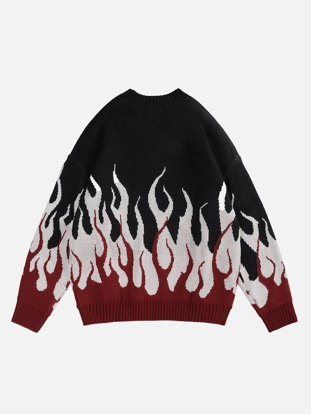 AlanBalen® - Flame Print Sweater