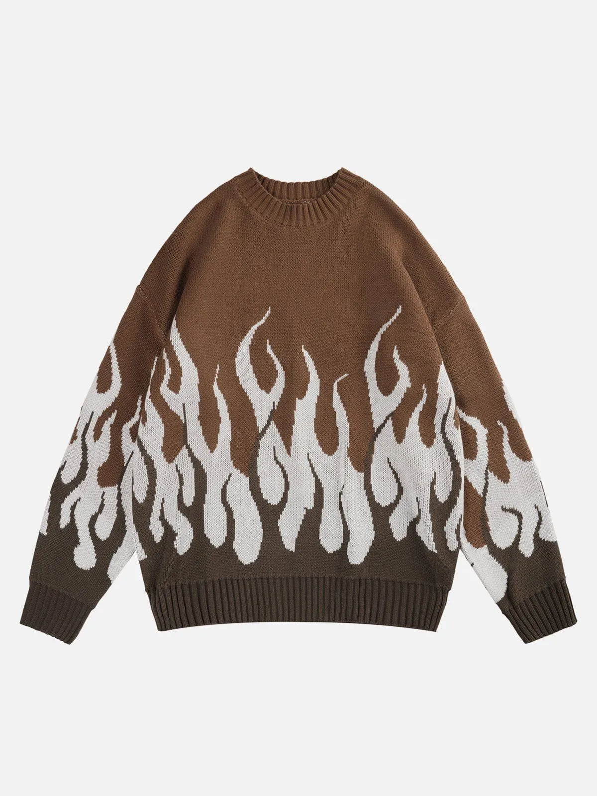 AlanBalen® - Flame Print Sweater