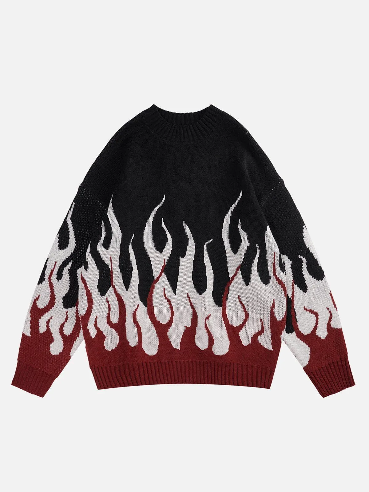 AlanBalen® - Flame Print Sweater