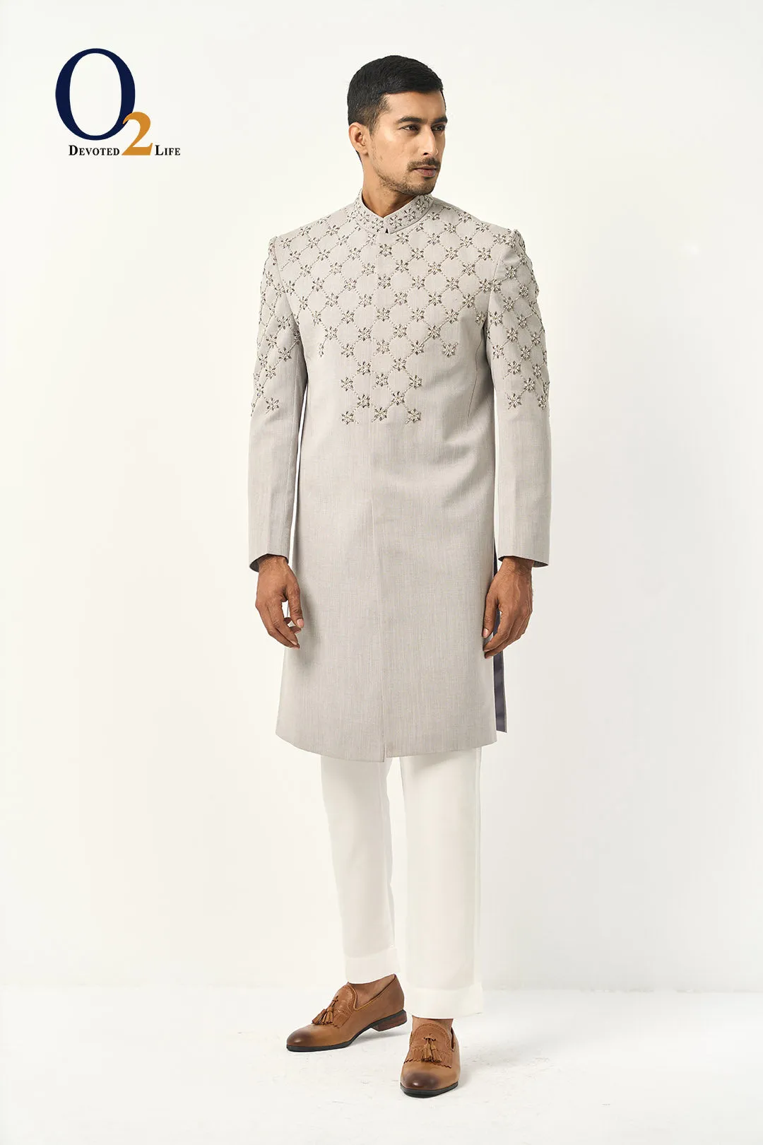 Ash H Zardozi Sherwani