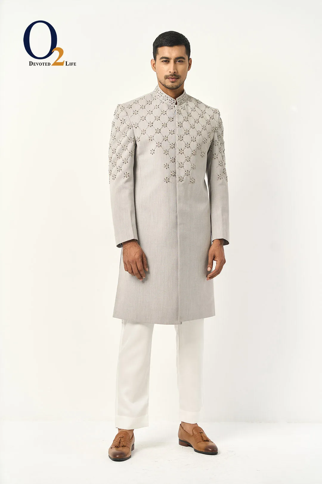 Ash H Zardozi Sherwani