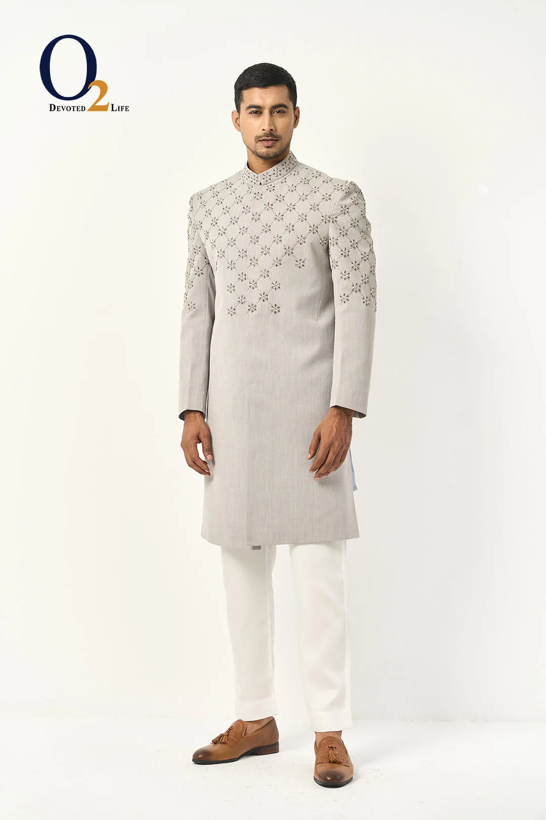 Ash H Zardozi Sherwani