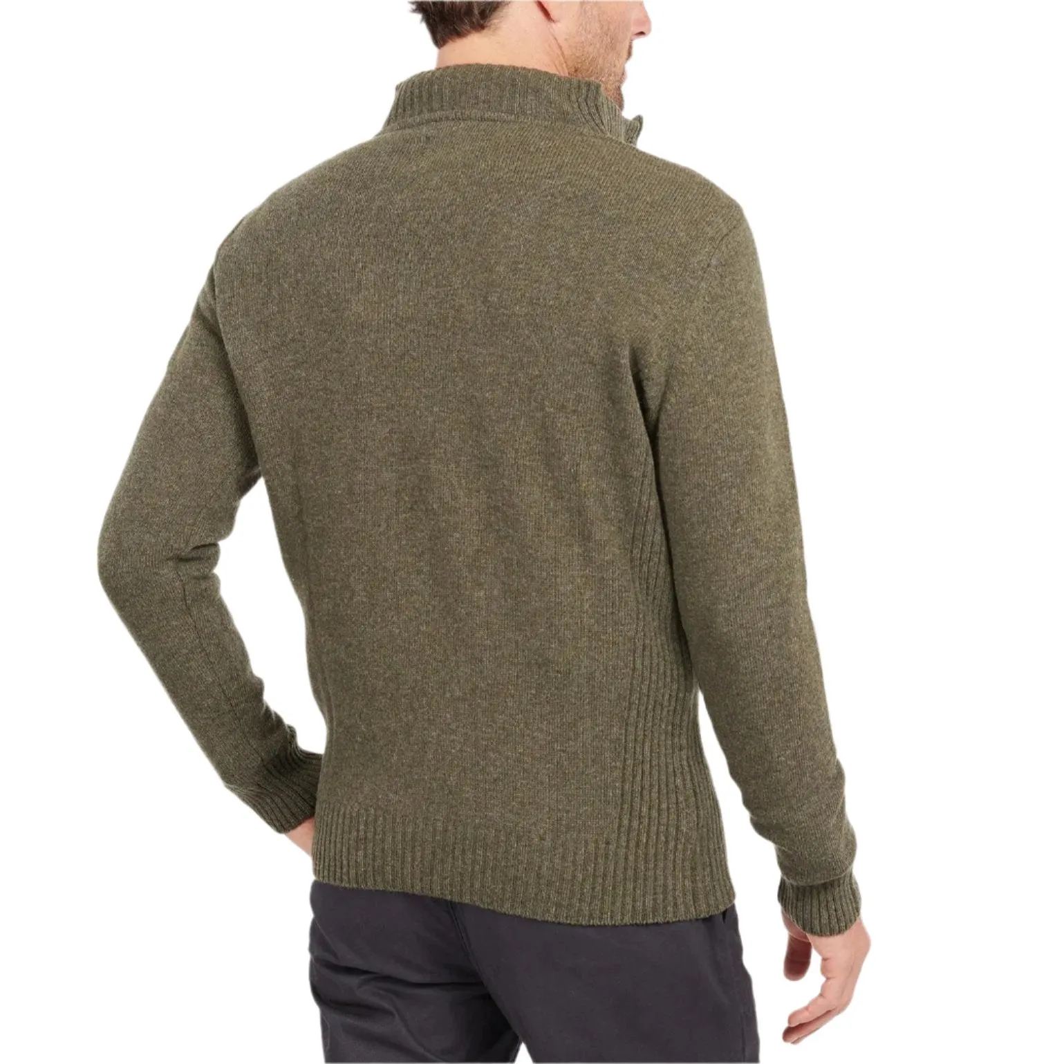 Barbour Mens Nelson Essential Half-Zip Jumper Sweater