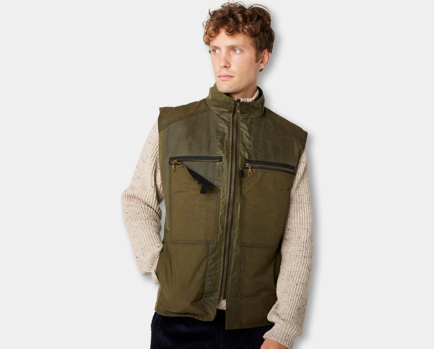 Cotham Gilet - Olive