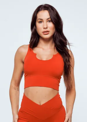 Essence Sports Bra - Auburn