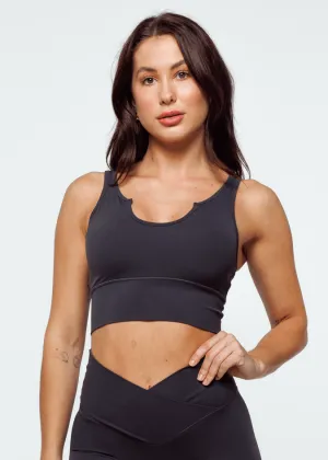 Essence Sports Bra - Graphite