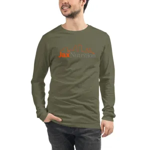 Jax Nutrition Full Color Logo Unisex Long Sleeve Tee (Bella   Canvas 3501)