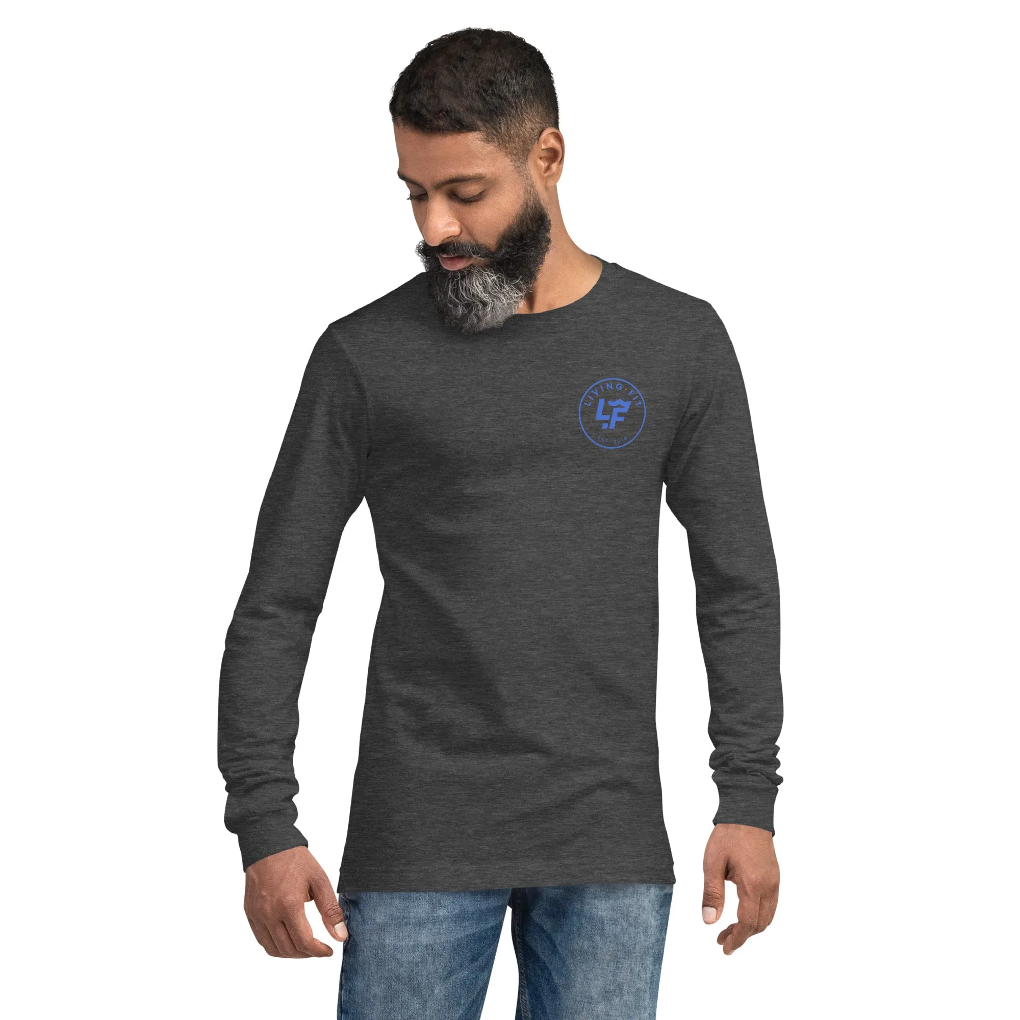 Long Sleeve LF Blue Circle Logo Tee