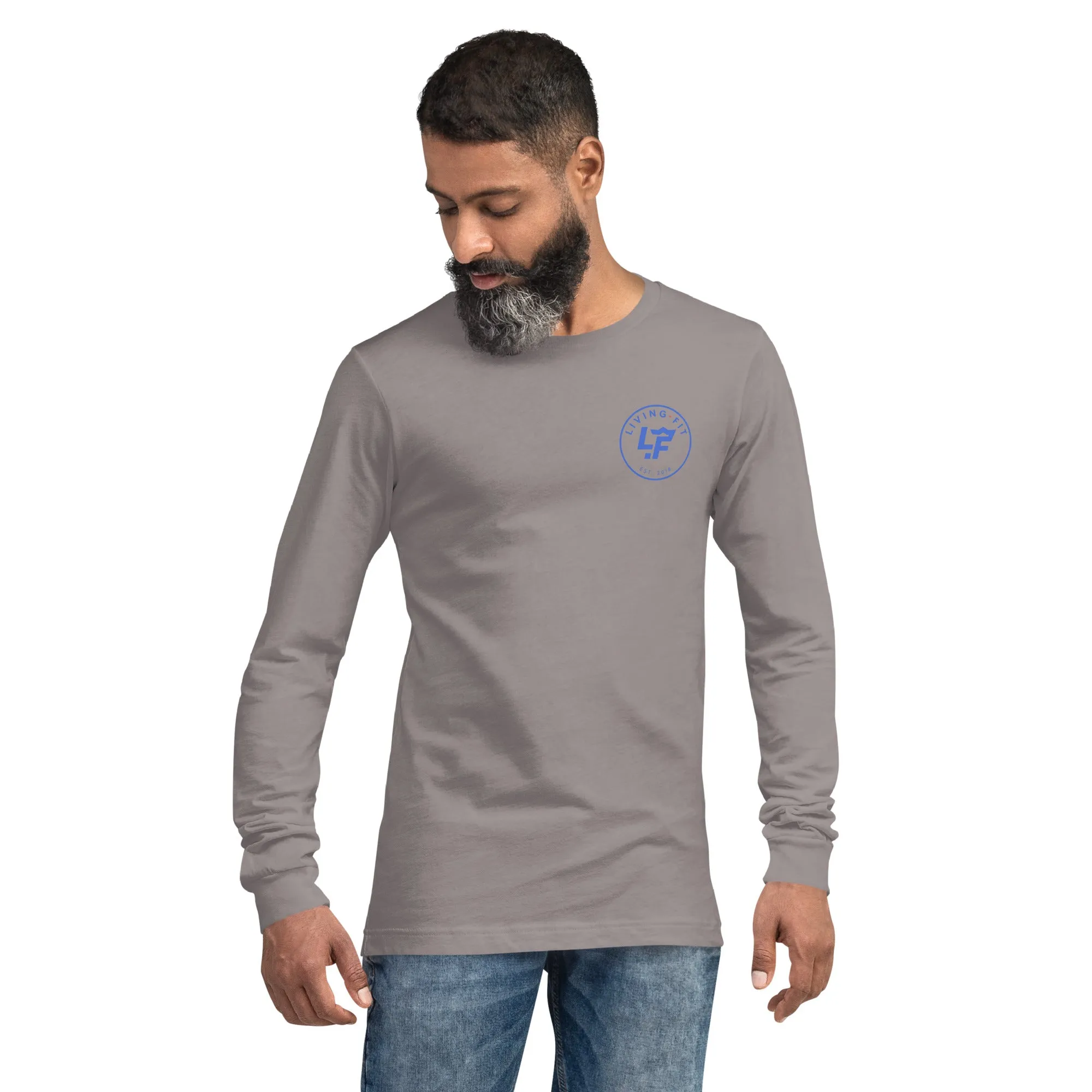 Long Sleeve LF Blue Circle Logo Tee