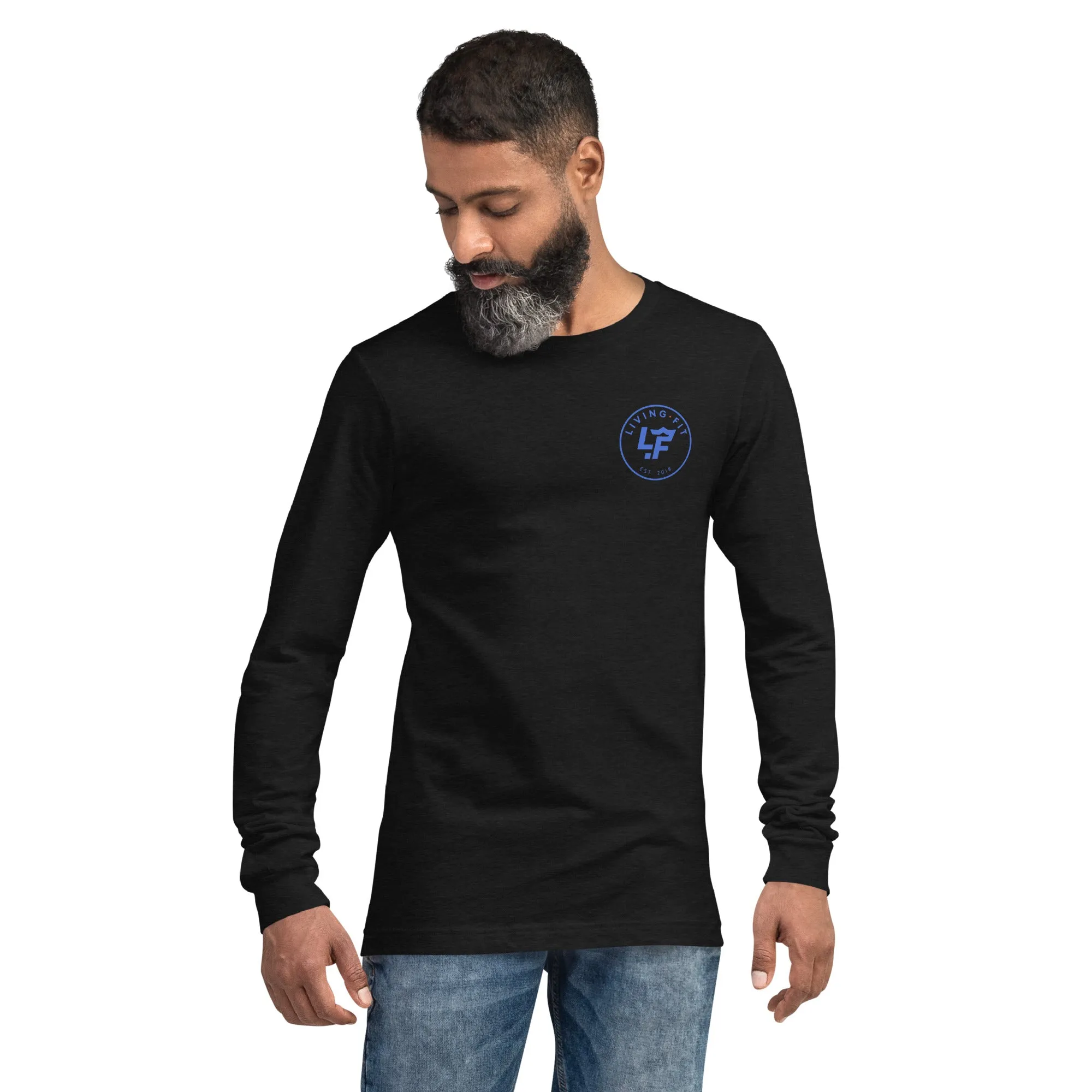 Long Sleeve LF Blue Circle Logo Tee