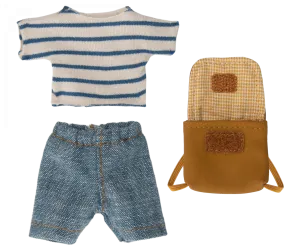 Maileg Clothes and Bag for Big Brother Mouse