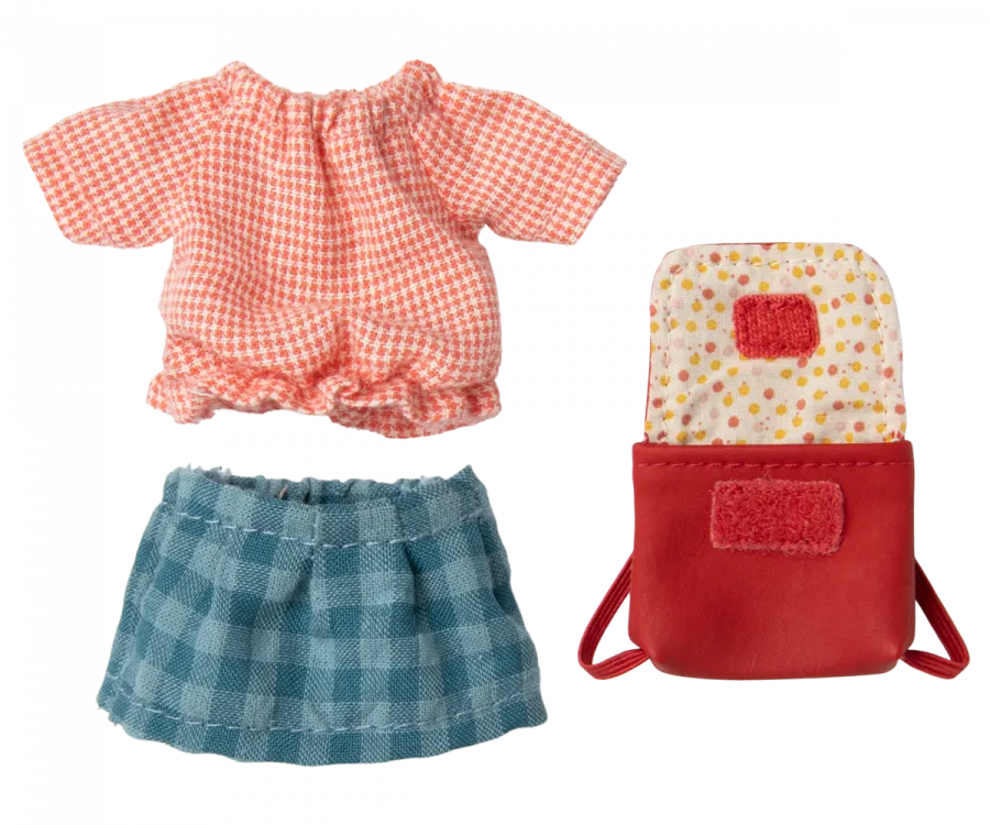 Maileg Clothes and Bag for Big Sister Mouse