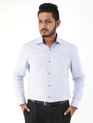 Micro Check Formal Shirt