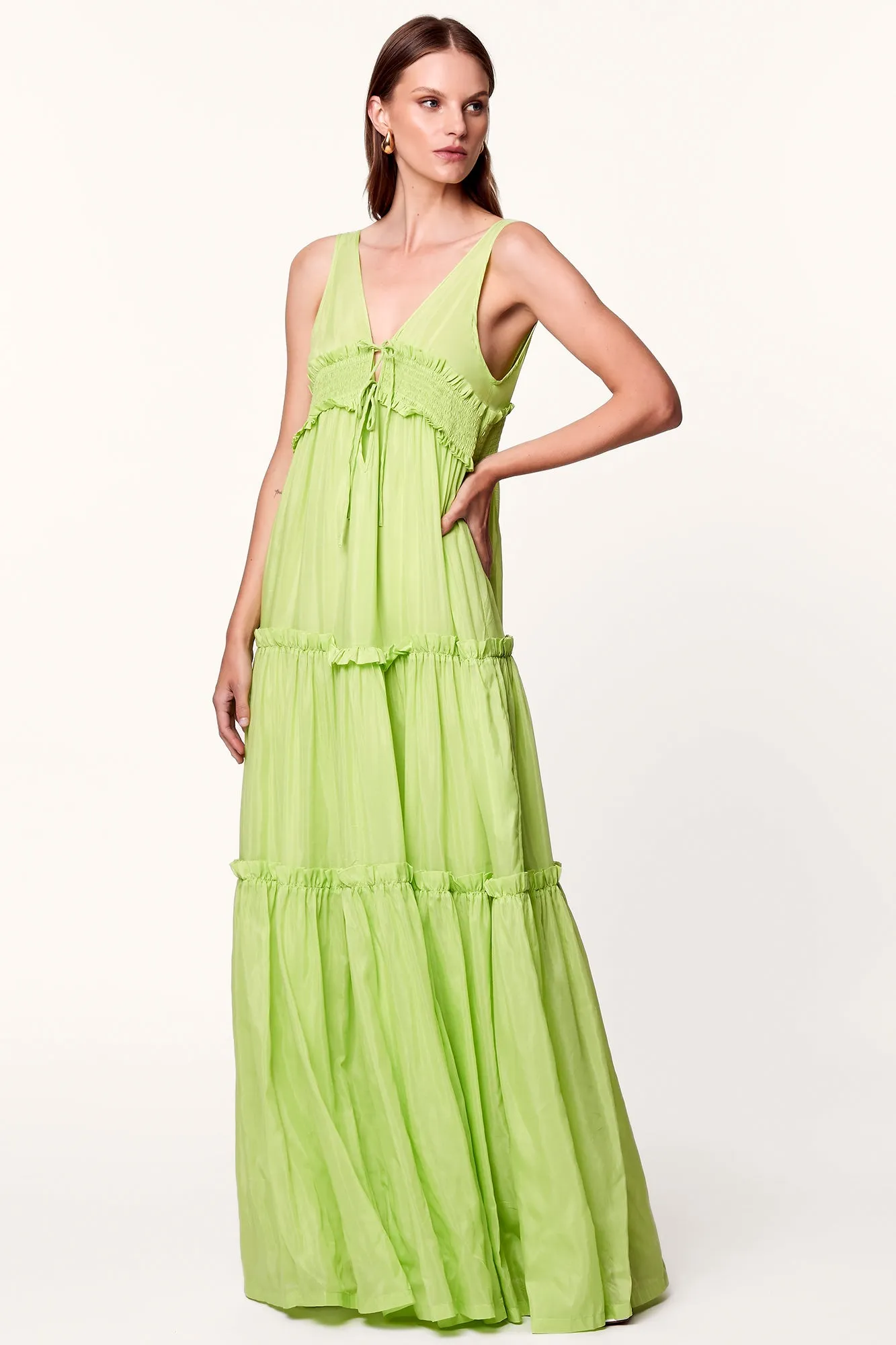 Myla Dress - Limelight