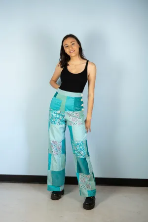 "Summer Lovin' " High Waisted Patchwork Pants