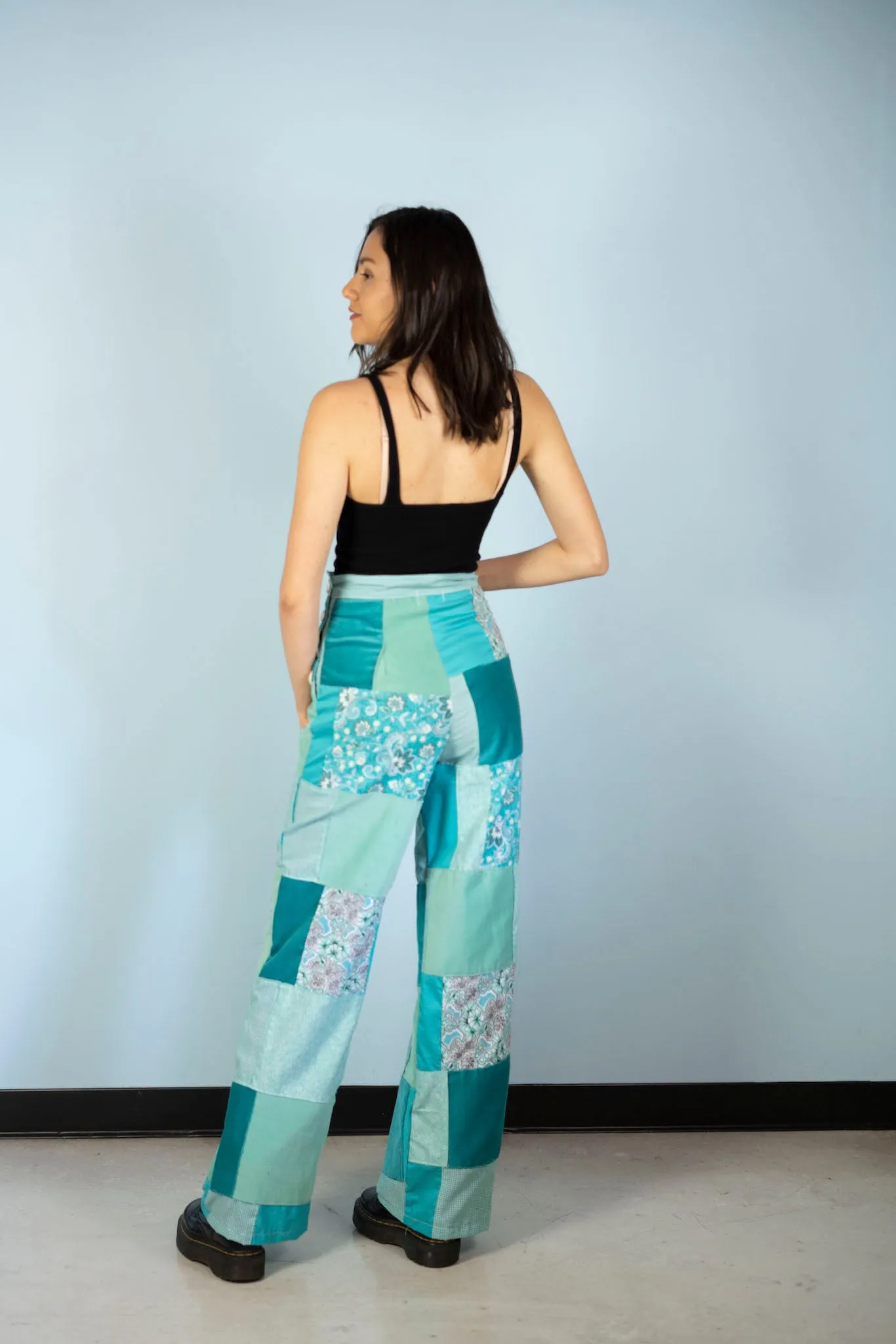 "Summer Lovin' " High Waisted Patchwork Pants