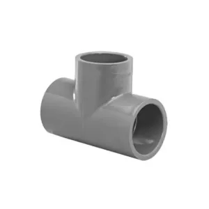 Schedule 80 PVC Slip Tee Fitting - Slip x Slip x Slip