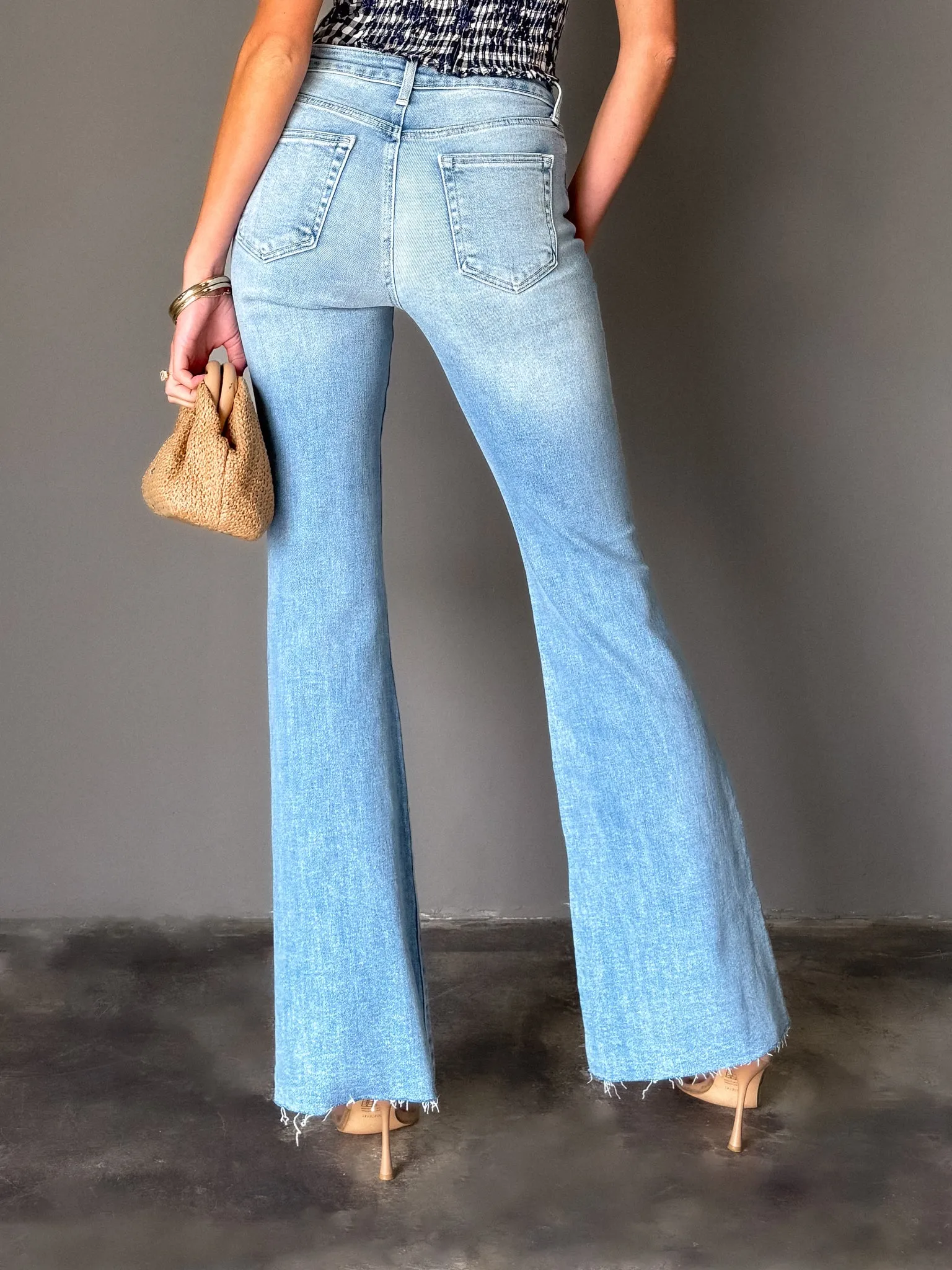 Tatianna Straight Bootcut Jeans