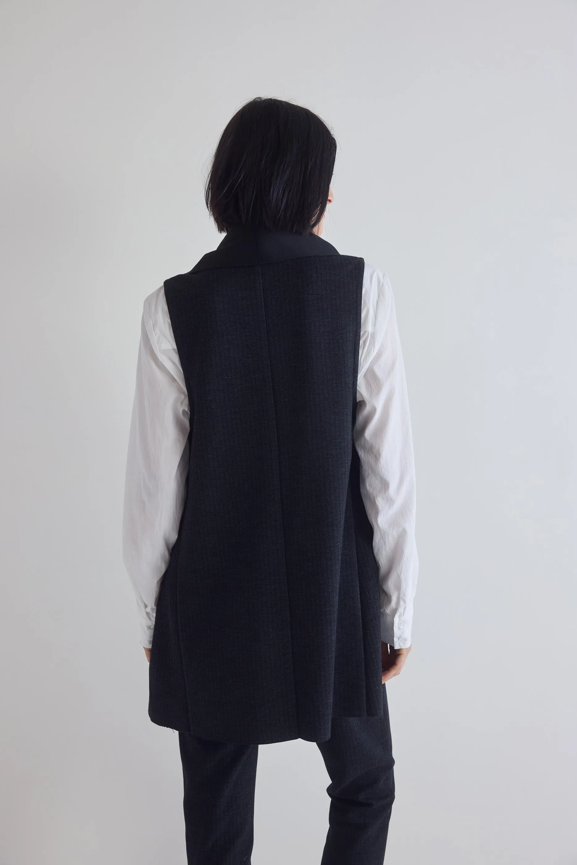 The Ponti Drape Vest